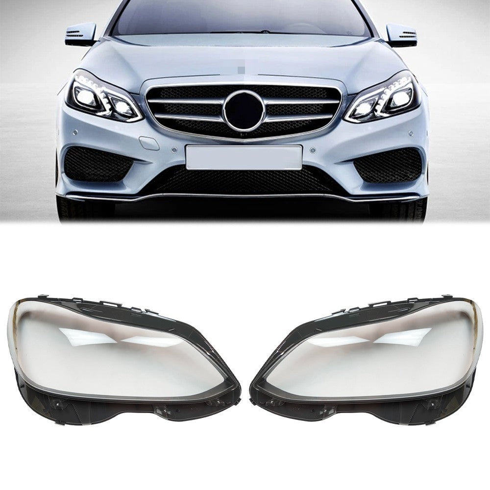 Headlight Lens Cover For Mercedes W212 E-Class E350 E500 E250 2014