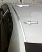 For 2017-2020 HYUNDAI ELANTRA CHROME ROOF TOP TRIM MOLDING KIT