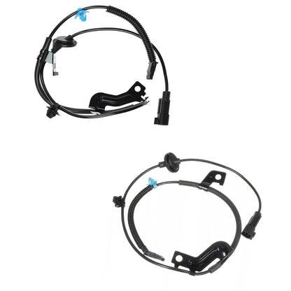 Rear L&R 2x ABS Wheel Speed Sensor W/Connector for Caliber Compass Patriot W/4WD