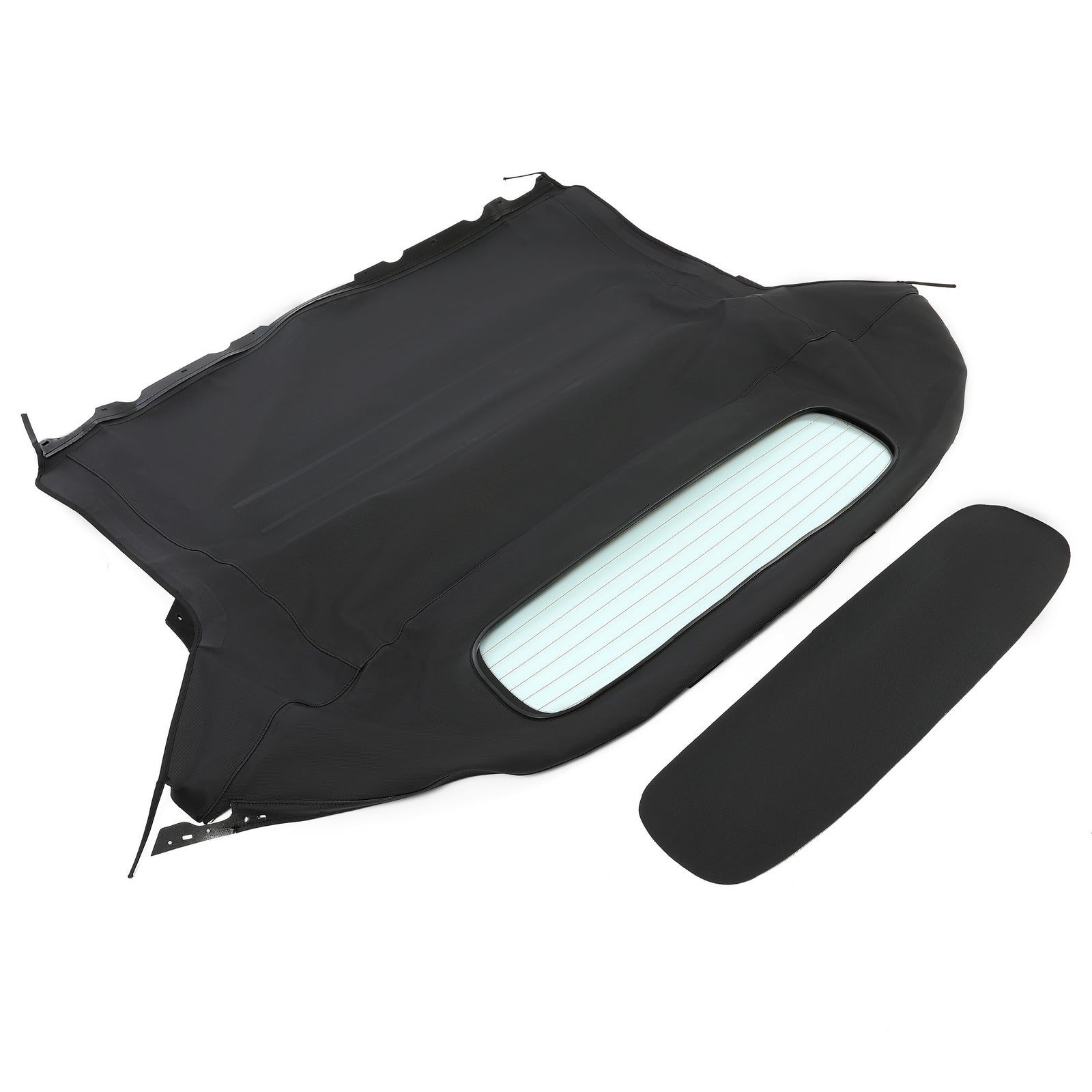 Solid Spare Vinyl Convertible Soft Top & Heated Glass Window Fit Nissan 350Z 2003-2009