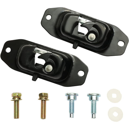 2X Tailgate Latch Assembly For 07-18 GMC Sierra Chevy Silverado 1500 2500 Hummer