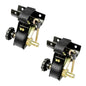 2X Ladder Rack Ratchet Straps w/ J-Hook 1.5"W x 7.5"L For Round Tube Mount Truck