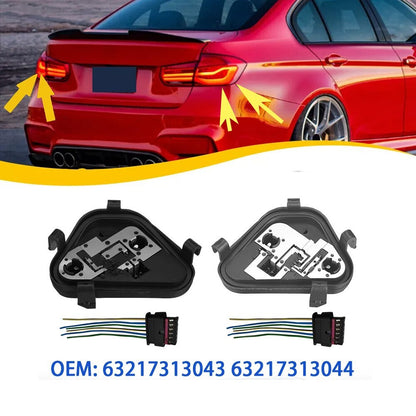 Tail Light Lamp Rear Panel Left Right Bulb Socket For BMW 320i 328I 63217313043