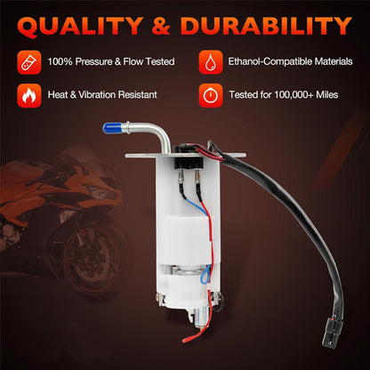 49040-0023 Fuel Pump Assembly Fit 2007-2022 Kawasaki Ninja ZX6R ZX600R ZX636