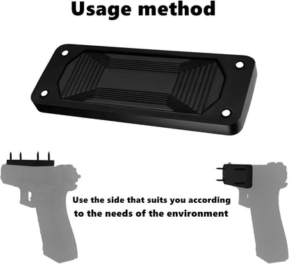 2 Magnetic Magnet Gun Mount Holder 35-45 Lbs Concealed Holster Quick Draw Car