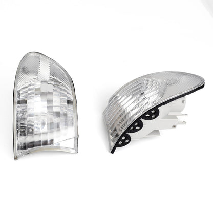 Corner Lights Parking Lamps Pair For BMW 7-Series E38 1999-2001 White*