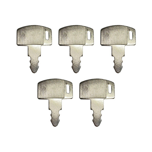 Solid Spare (5) Ignition Key For Mahindra Tractor 2310 2810 3510 4110 - 14446213200