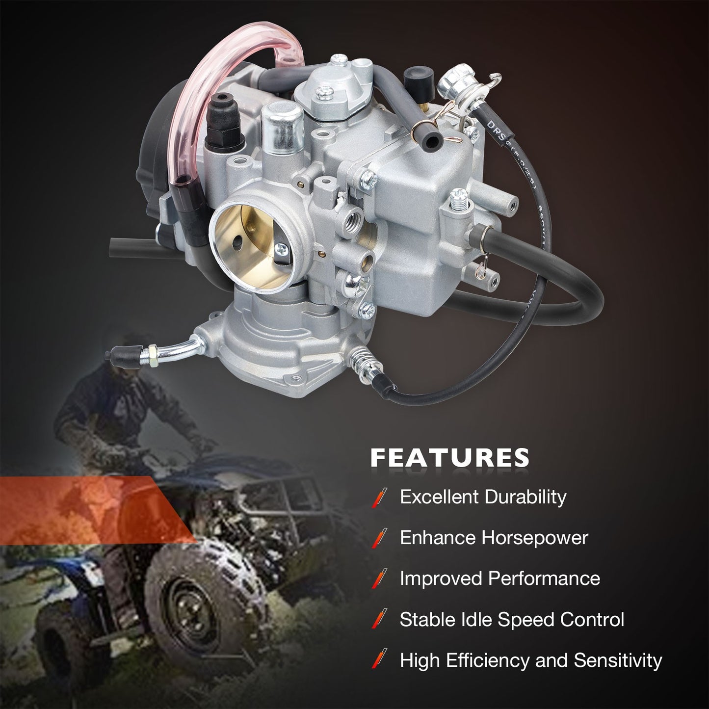 Carburetor Carb For Yamaha Bruin Big Bear Wolverine Kodiak Grizzly 350 400 450