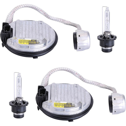 2x Xenon Ballast Control Units with D4S Bulbs Fits Lexus GS LX RX 350 450h 570