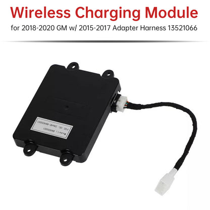 Wireless Charging Module for 2018-2020 GM w/ 2015-2017 Adapter Harness 13521066