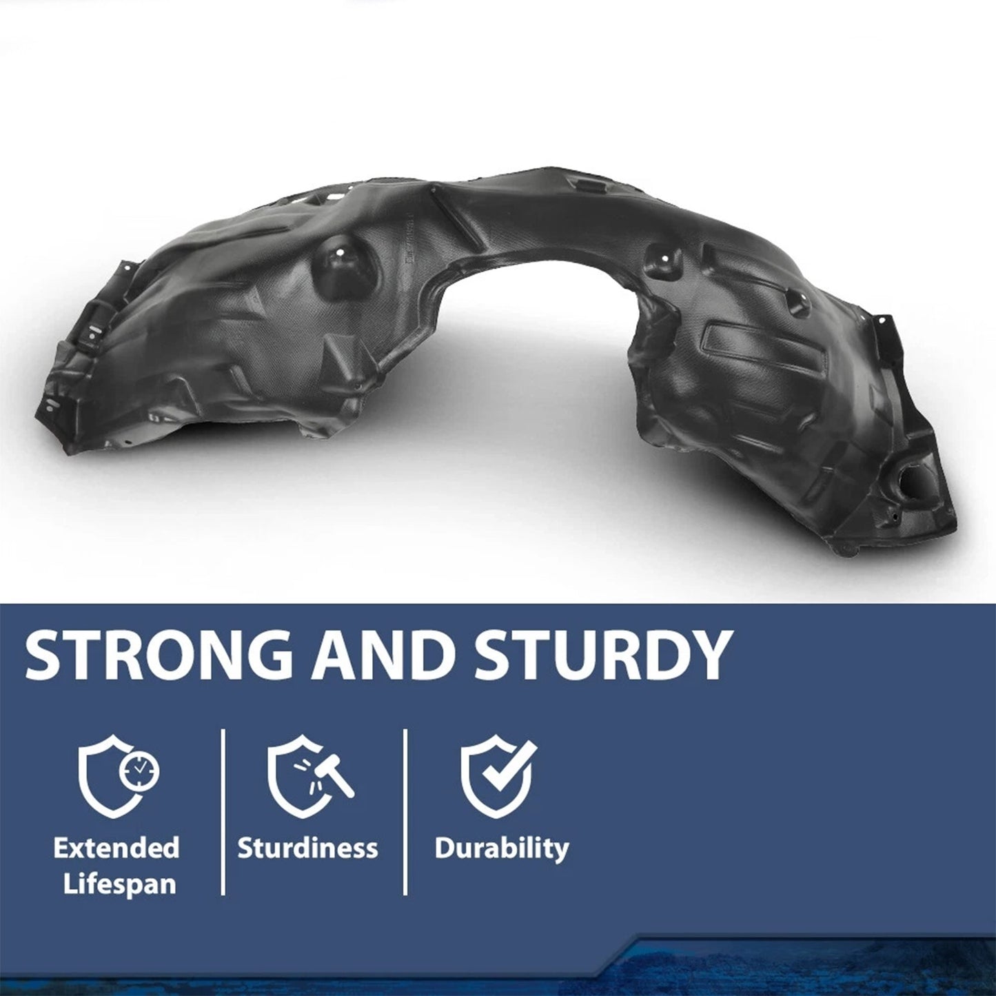 For 2018-2024 Toyota Camry RH Passenger Side Front Fender Inner Liner 5387506280