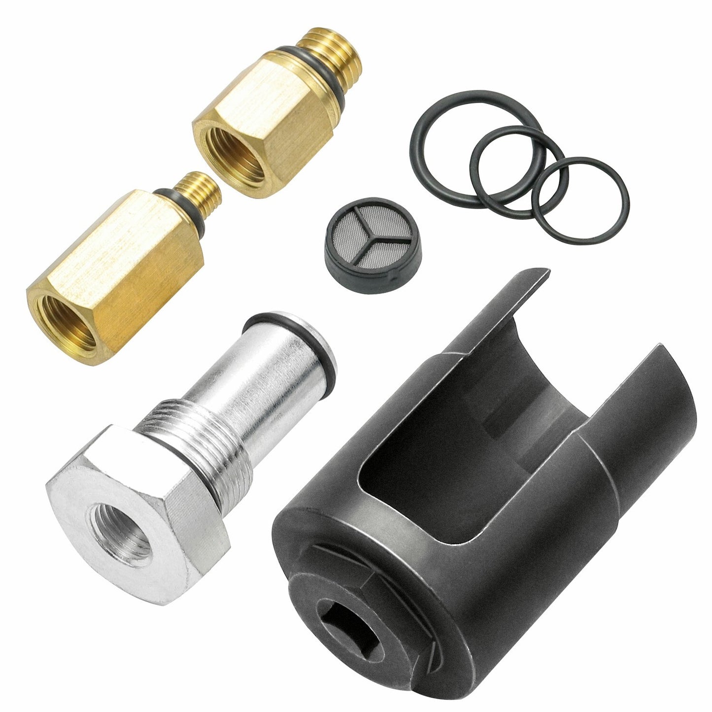 IPR Valve Socket Air Test Fitting & Fuel Rail Adapter for 6.0L Ford Powerstroke