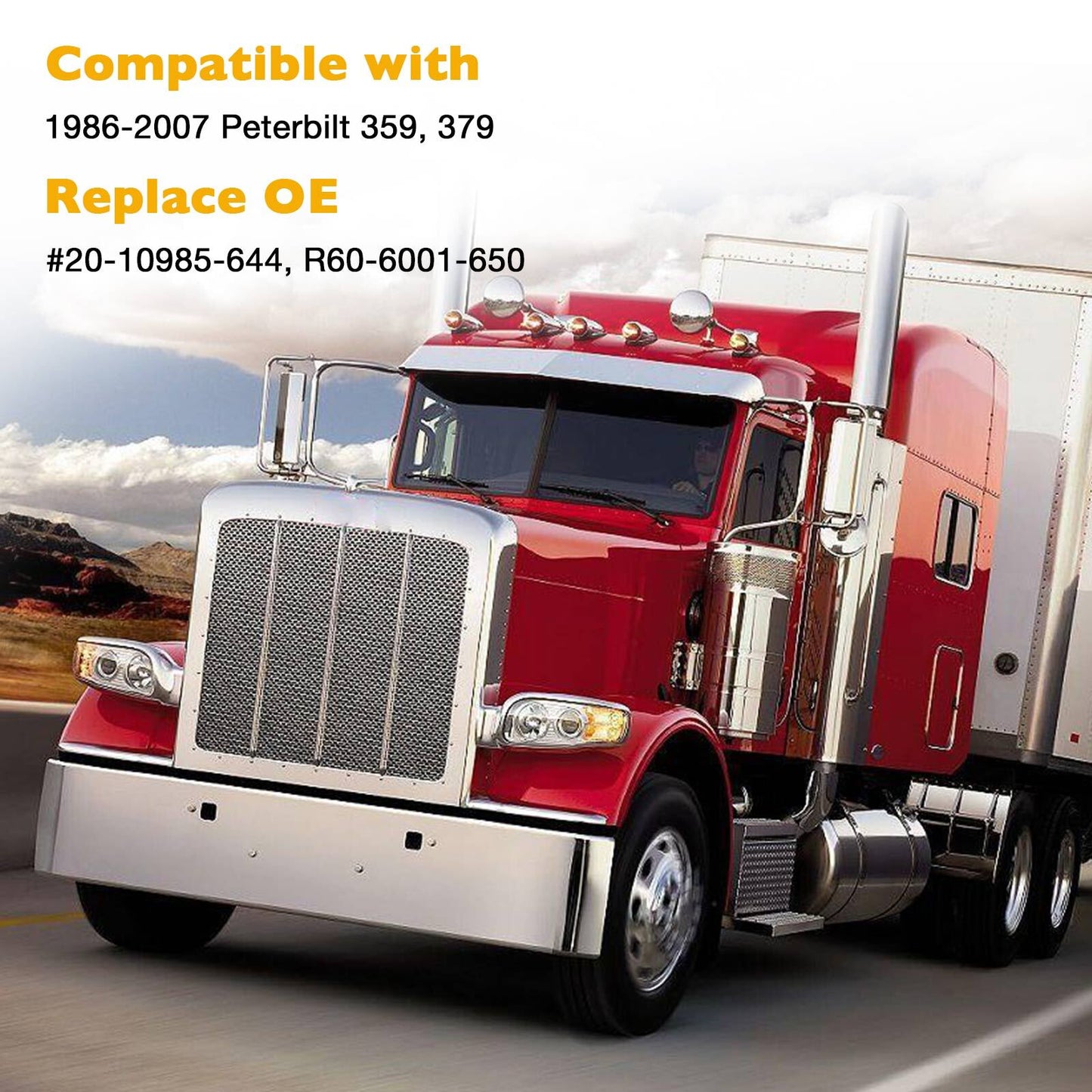 13.5 Ft Door Rubber Weatherstrip Seal For 1986-07 Peterbilt 359 370 377 379 380