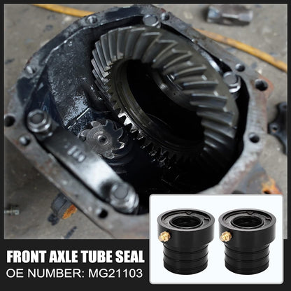 Pack(2) Front Axle Tube Seal for Dana 30 44 for Jeep Grand Cherokee TJ Wrangler