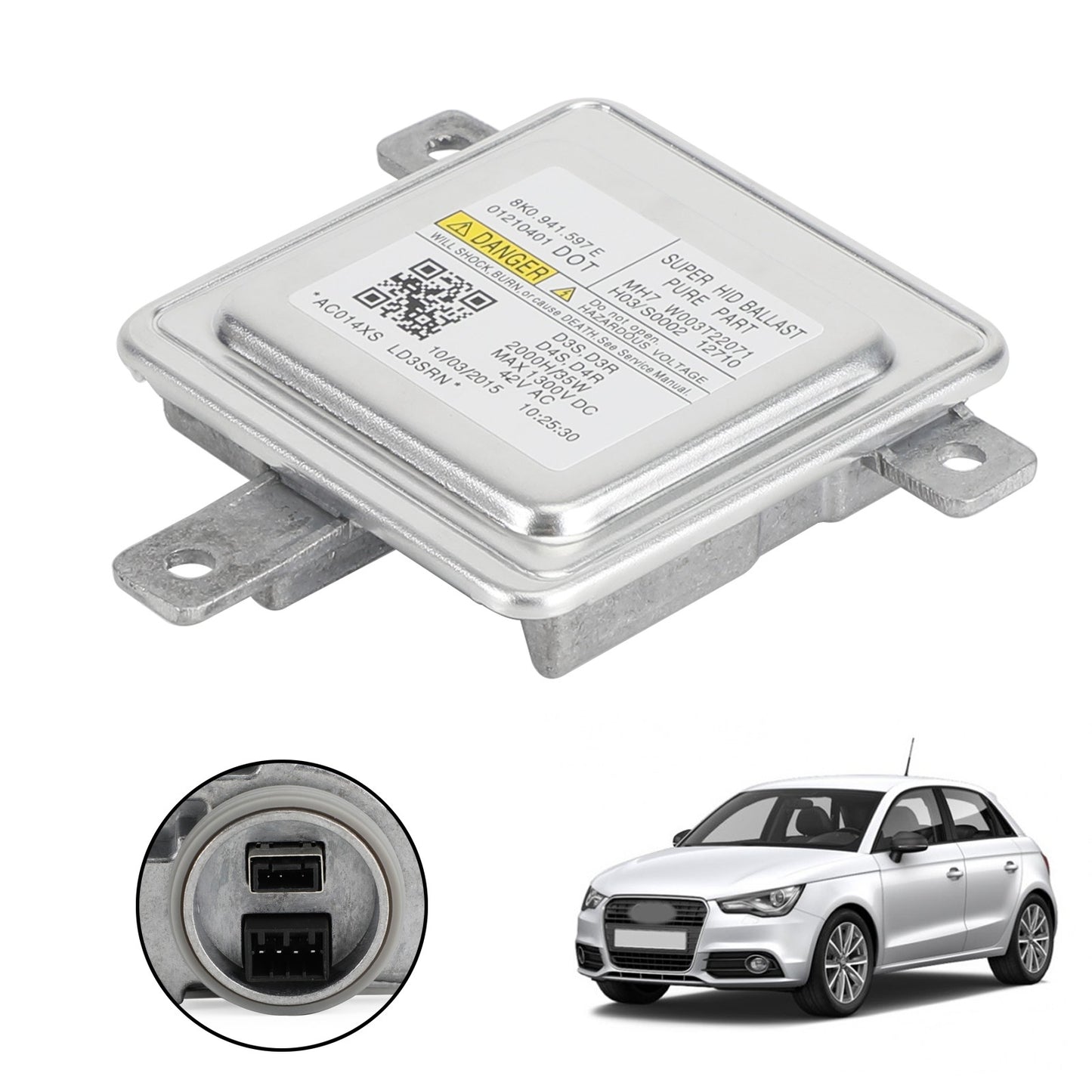 HID Xenon Headlight Ballast Control Unit 8K0941597E For Audi/VW