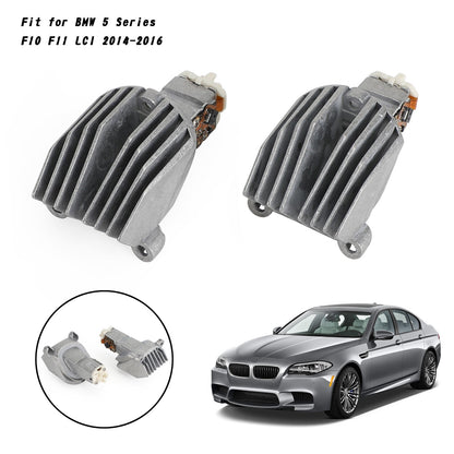 2x DRL LED Module 63117343876 Fit for 2014-2016 BMW 5 Series F10 F11 LCI 2015