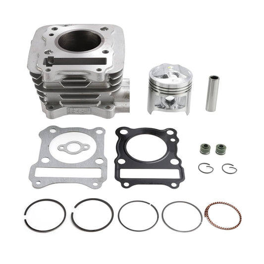 Solid Spare CYLINDER DOMED PISTON KIT 125CC FOR SUZUKI GZ125 1998-2013 DR125 S SE 1982-2000