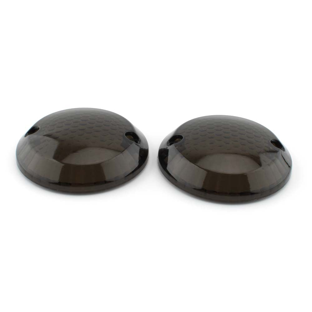 Turn Signal Light Lens Cover For Suzuki Cruisers Intruder 1400 VX800 Smoke UE
