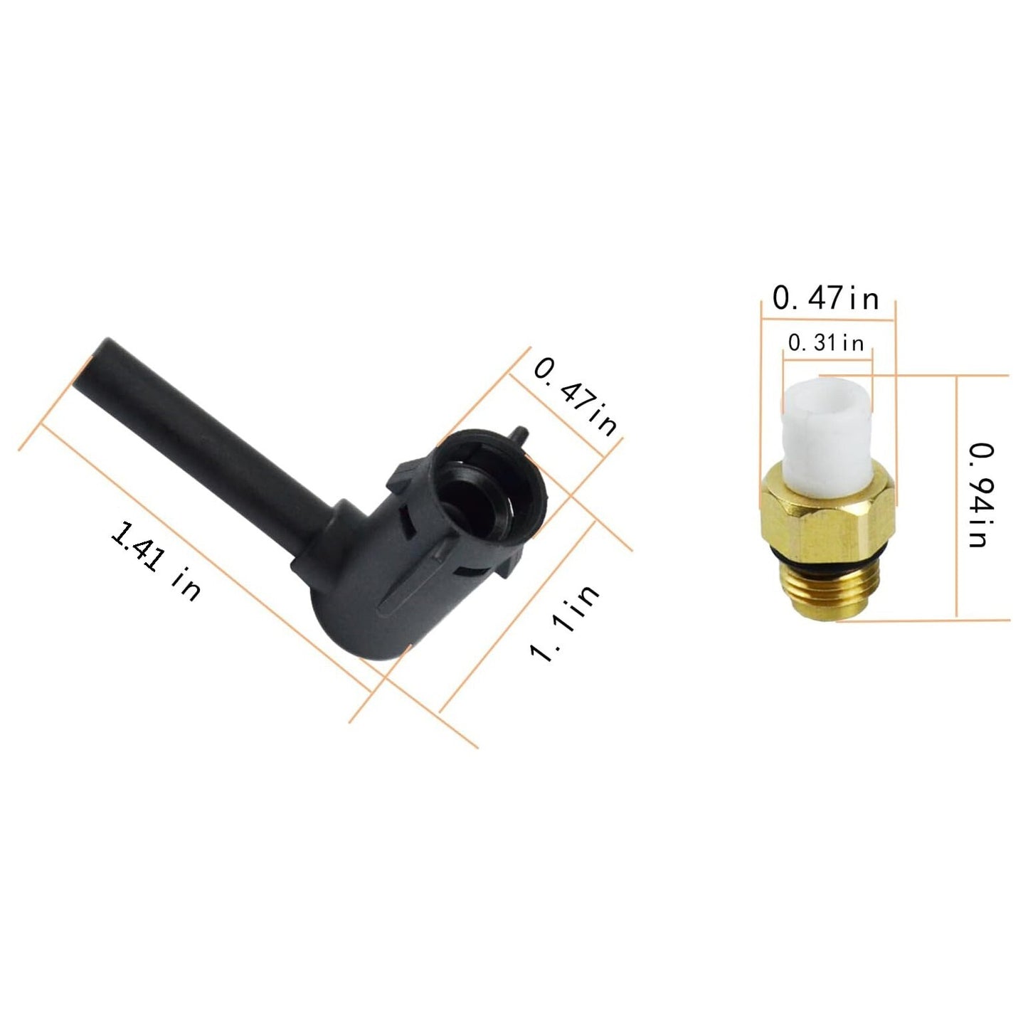 2x For Jeep Grand Cherokee 2011-2020 Pair Suspension Elbow Air Strut Repair Kit