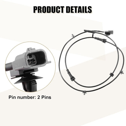 For 2013-18 Nissan Sentra Front ABS Wheel Speed Sensor Driver Or Passenger Side