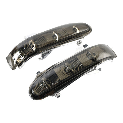 Pair Side Mirror LED Turn Signal Light For Benz S W220 CL W215 1999-2003 Gray 01