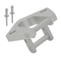FOR RV AWNING SUNCHASER II REPLACEMENT PART BOTTOM FOOT WHITE ALUMINUM