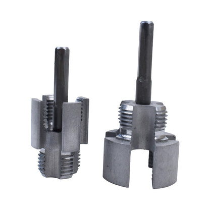 2 pcs Integrated Internal & External Pipe Threading-Tool PVC Pipe Threader Kits
