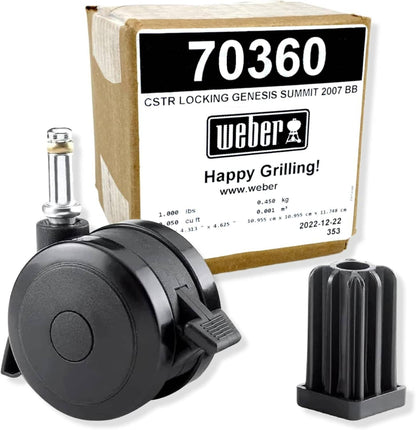 Solid Spare Weber 70360 Locking Caster Spirit Summit Genesis
