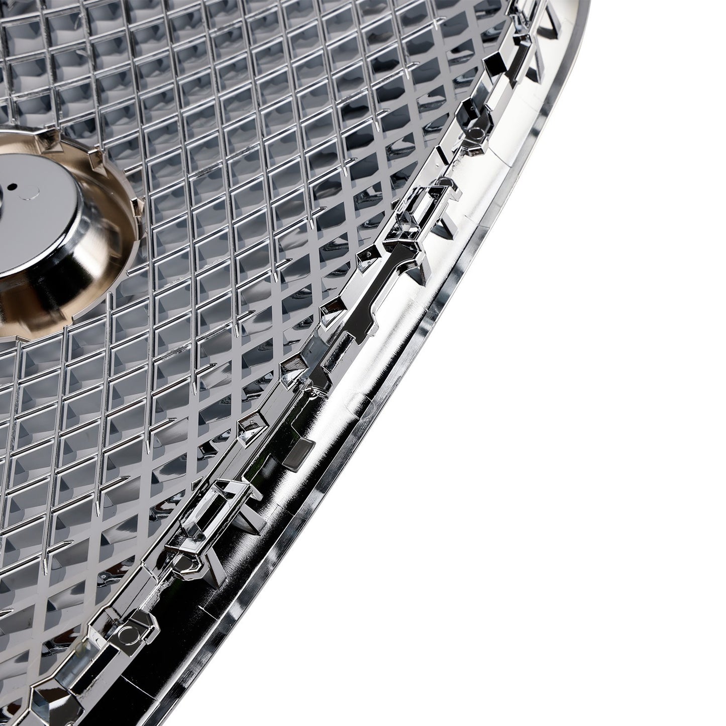 XF-R Style Front Bumper Grill Grille Fit Jaguar XF 2008-2011 Chrome