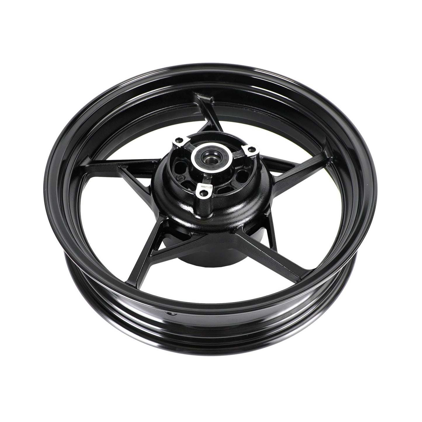 Black Rear Wheel Back Rim For Kawasaki Z400 EX400 Ninja 400 ABS 2018-2023