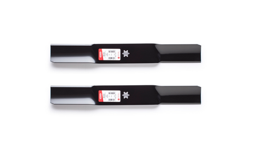 Solid Spare 2 Oregon 98-093 6 Point Star Replacement Blades for MTD 42" 942-065, 942-04308
