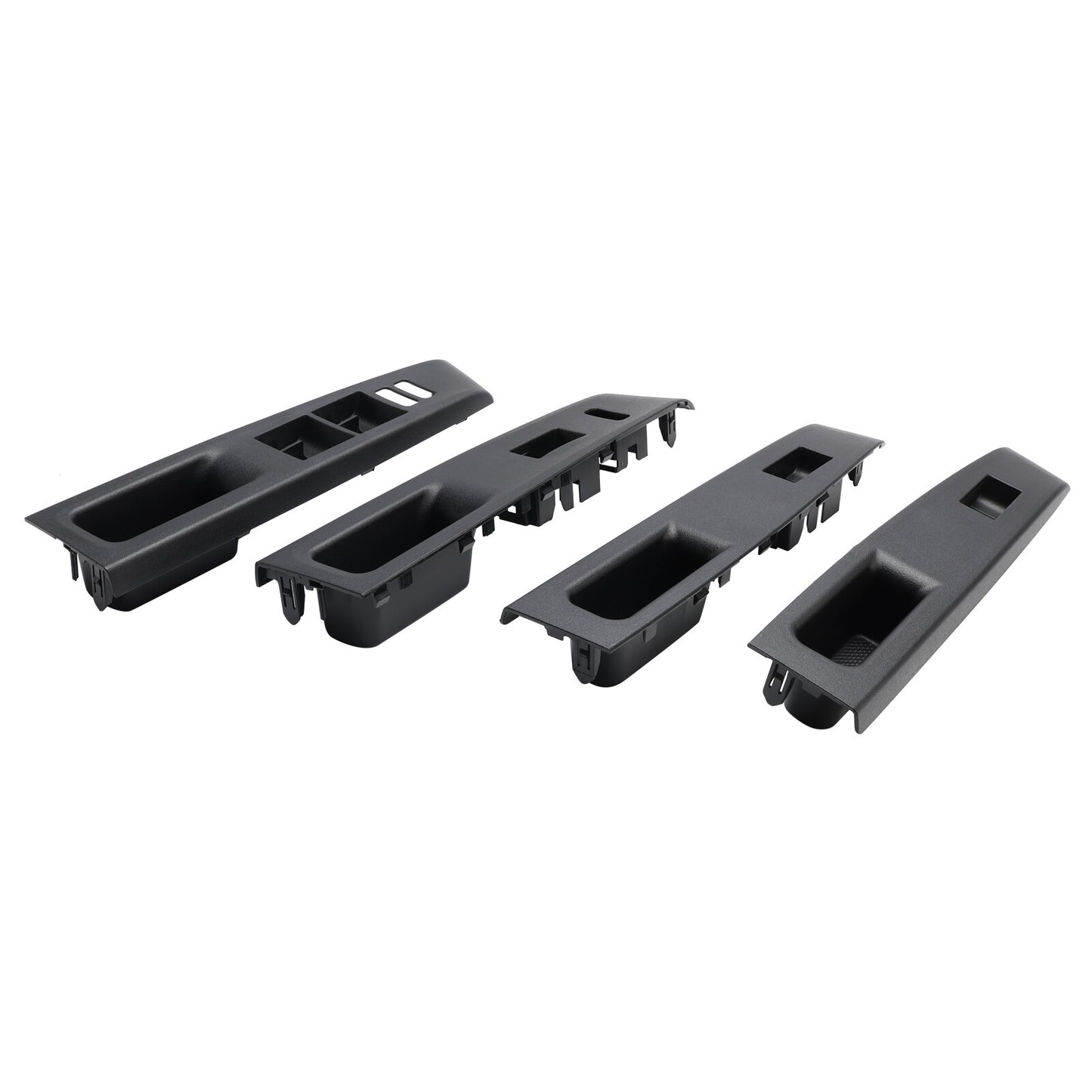 4pcs Window Switch Panel Bezel Trim For Toyota Yaris 2012-2014