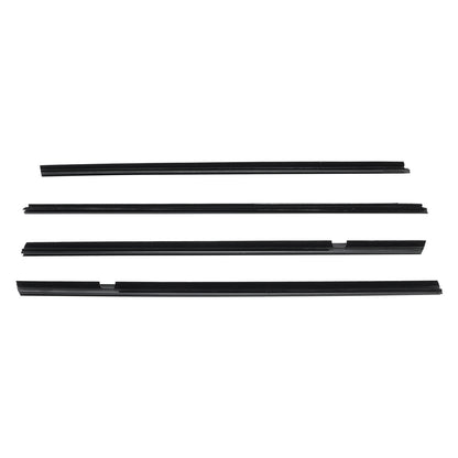 4PCS Outside Window Moulding Weatherstrip For Honda Insight 2010-2014