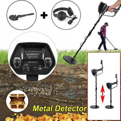 Metal Detector 7.8"  Hunter Deep Sensitive Come With Shovel