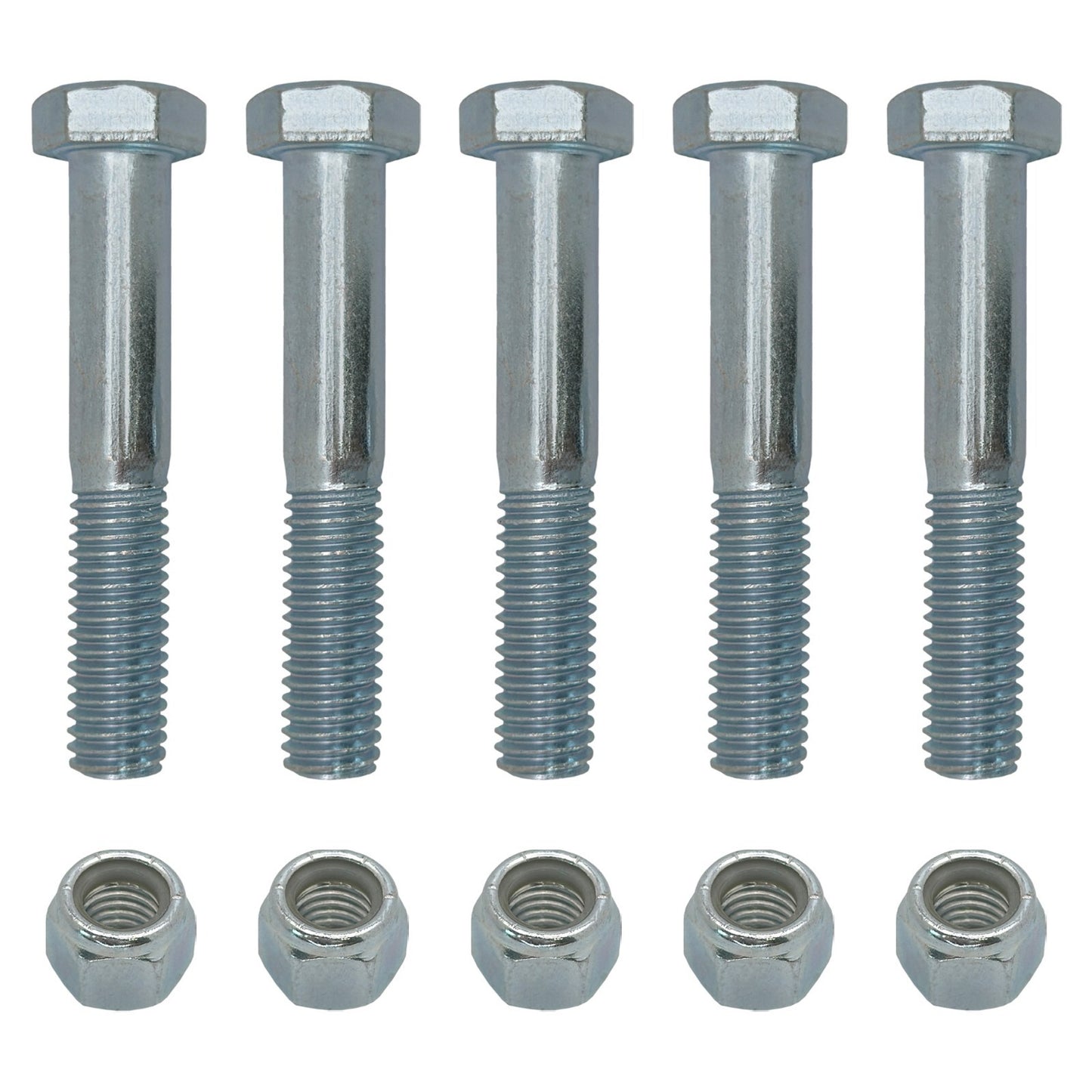 Grade 5 Shear Bolt Set 1/2"x3" for Bush Hog Razorback Series - 50074654 (5 Pack)