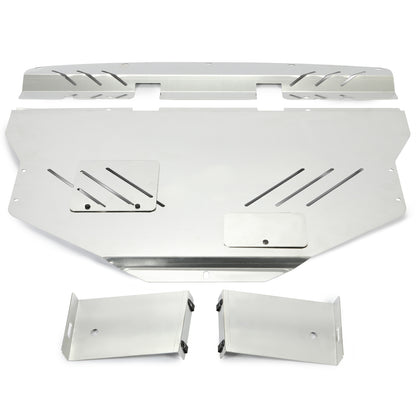 Solid Spare For 11-14 Subaru WRX Impreza Engine Splash Shield Under Tray Skid Plate Aluminum