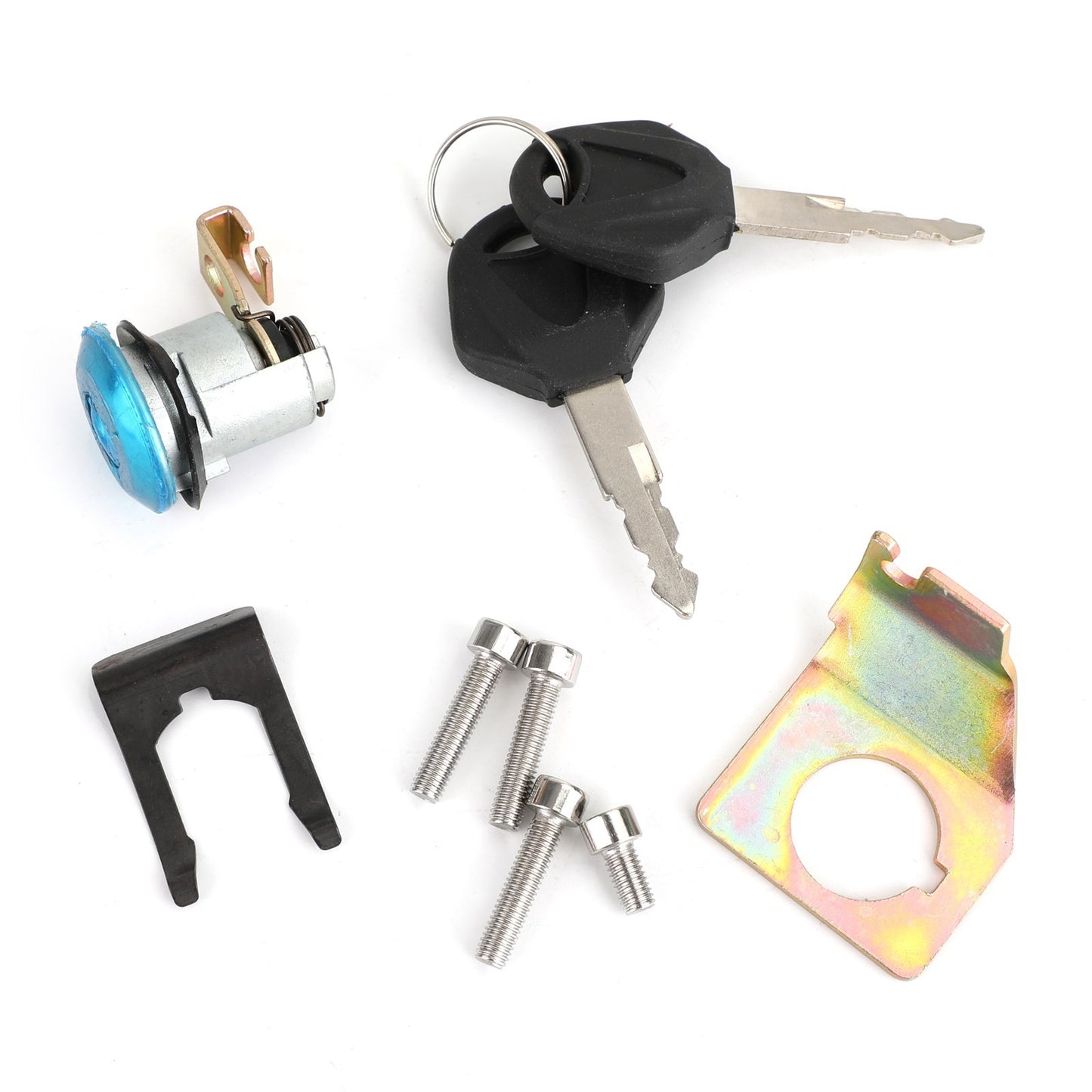 Igniton Key Switch Fuel Cap Seat Lock Set For Suzuki DL1000 V-Strom 1000 14-2015