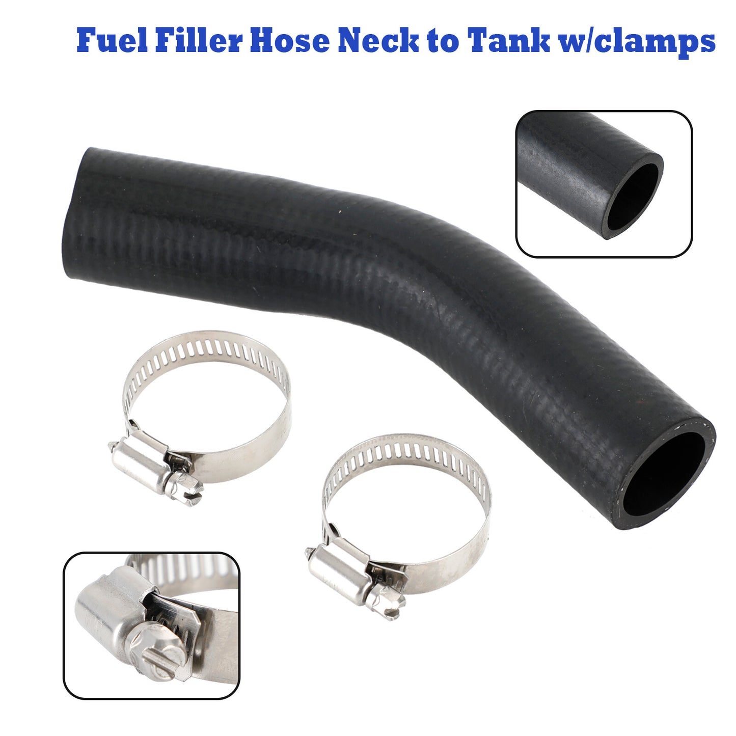 F#1l Filler Hose Neck to Tank W/Clamps For TJ Wrangler 2003 2004-2006 2005
