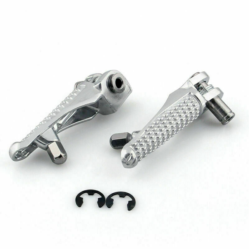 Front Bracket Footrest Footpeg Left Right For Kawasaki ZX6R/ZX636 2005-08 US