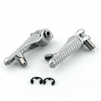 Front Bracket Footrest Footpeg Left Right For Kawasaki ZX6R/ZX636 2005-08 US