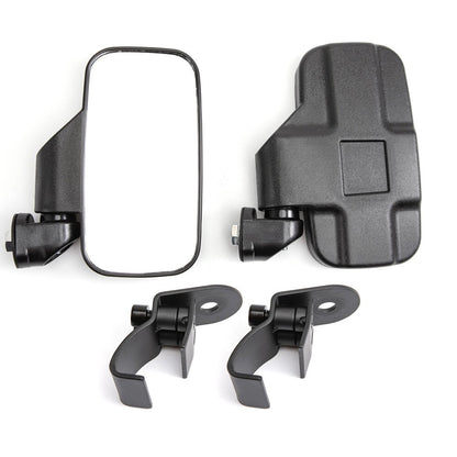 UTV Rear View Side Mirrors Set For Polaris RZR XP 570 800 900 1000 Crew Ranger