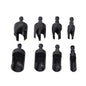 8Pcs Wood Plug Cutter Straight & Tapered Taper Drill Bit Set 1/4 Inch Hex Shank