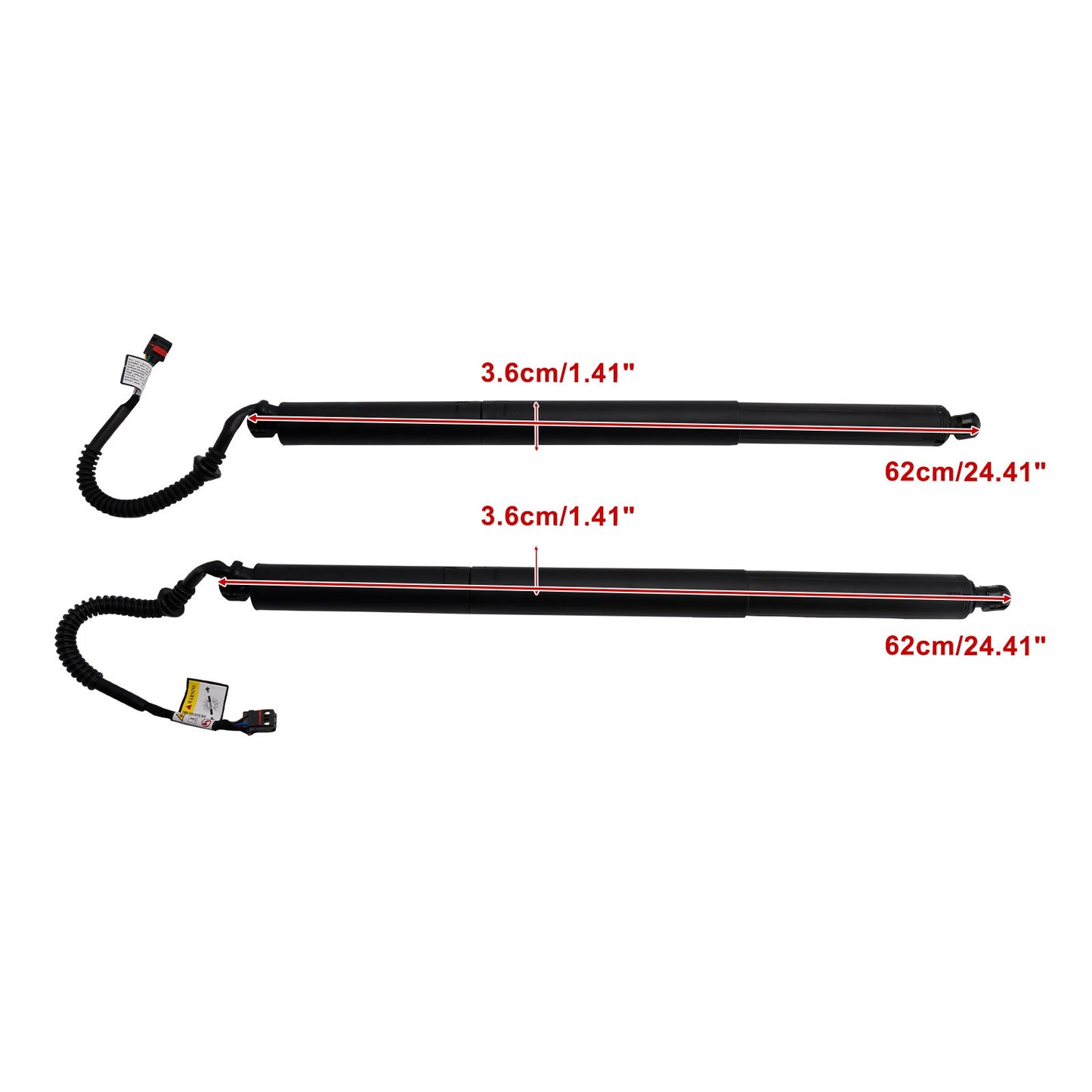2PCS Rear Tailgate Power Lift Support 95B827851B Fit Porsche Macan 2015-2019