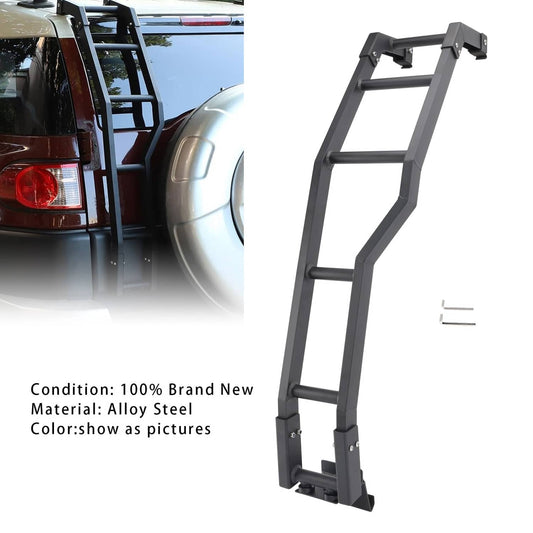 Solid Spare Rear Gate Ladder Kit Left Side For Toyota FJ Cruiser 2007-2021