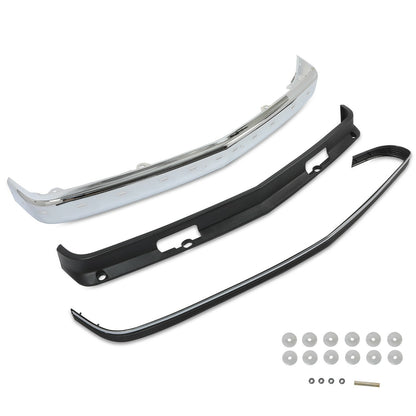 Solid Spare Front Bumper Kit Deflector For 1988-2000 Chevrolet GMC C/K 1500 2500 3500 Yukon