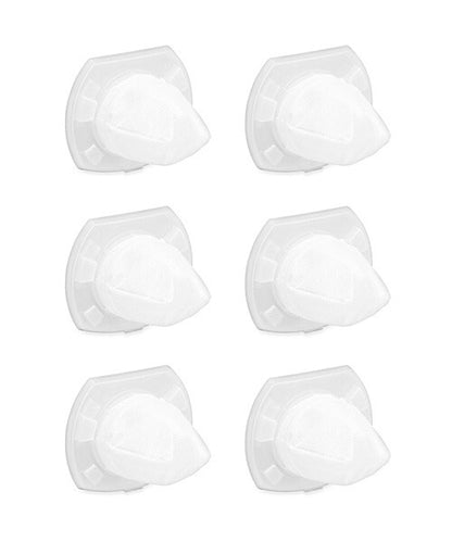 Solid Spare (6) 90558113 Black & Decker CHV1210 CHV1410 CHV1510 Dustbuster Filters