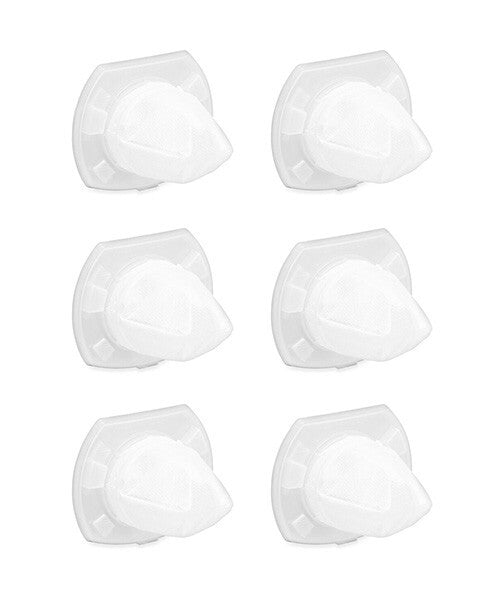 Solid Spare (6) 90558113 Black & Decker CHV1210 CHV1410 CHV1510 Dustbuster Filters