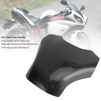 Gas Tank Cover Panel Fairing Protector For Yamaha YZF-R1 2009-2014 Carbon U3