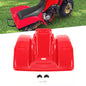 Solid Spare New For 1983-1984 Honda ATC250R 3-Wheeler ABS Plastic Kit Red Rear Fender Flare