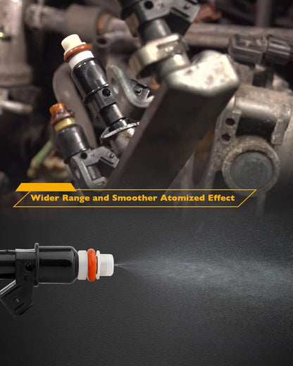 6x 16450-RCA-A01 Fuel Injectors For 2003-13 Honda Accord Odyssey Acura 3.0L 3.2L